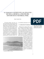 El periodo jurásico en Las Atalayas de Yecla (Murcia) a través del estudio de su material fósil.