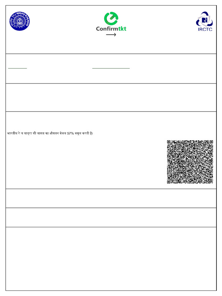 Ticket-TK320347856J63-RJPB-NDLS-01JUNE2023 | PDF | Identity Document