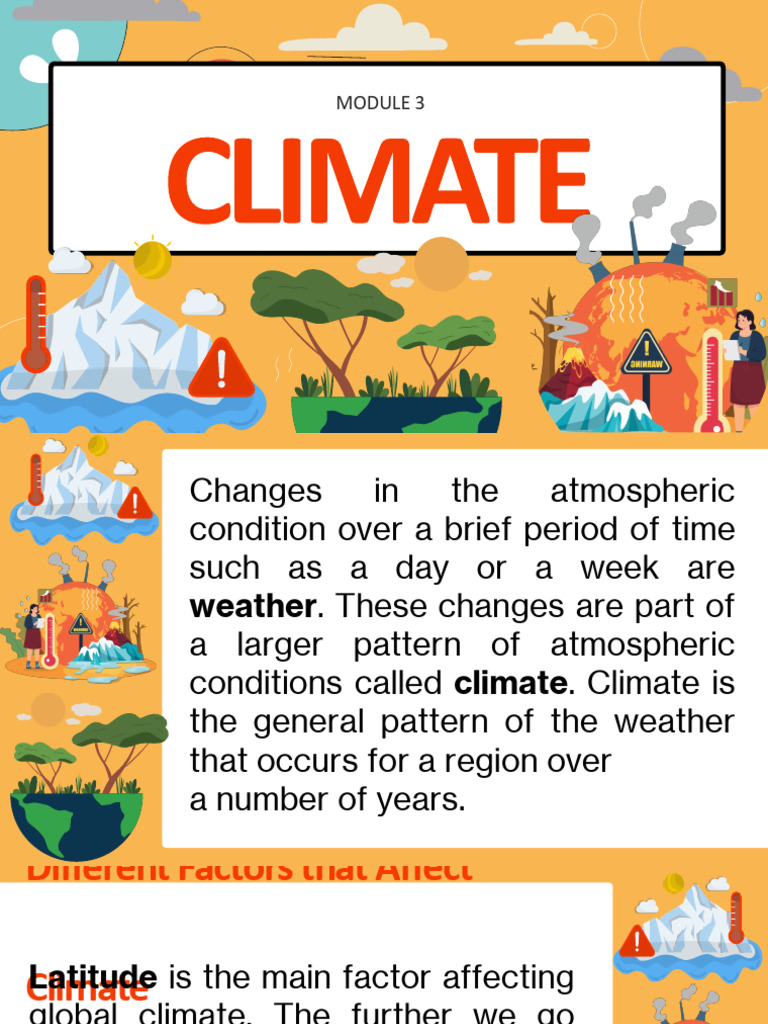 Q3M3-LECTURE | PDF | Climate Change | Greenhouse Gas