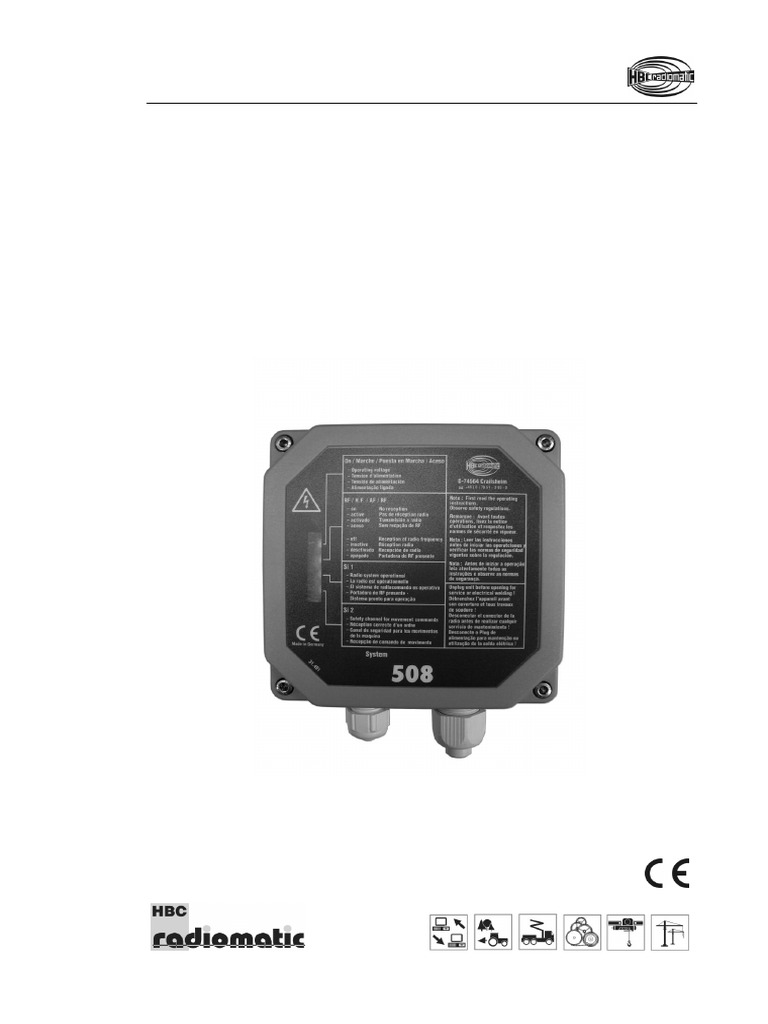 SE-508_V1-0 | PDF | Radio | Relay