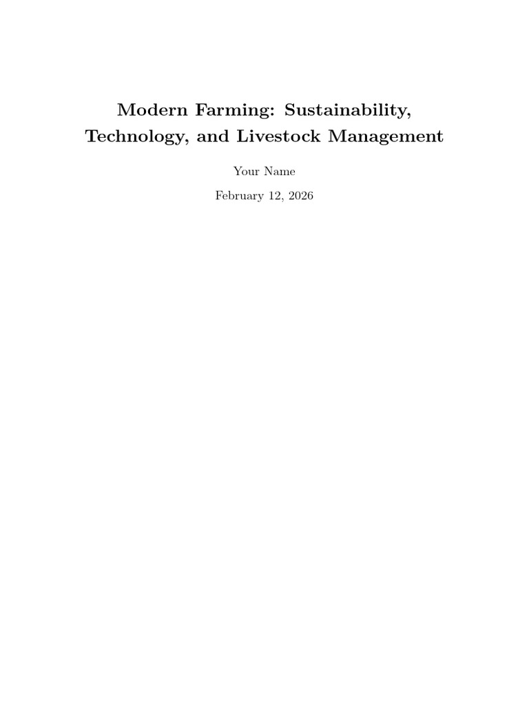 Sustainability | PDF | Agriculture | Sustainable Agriculture