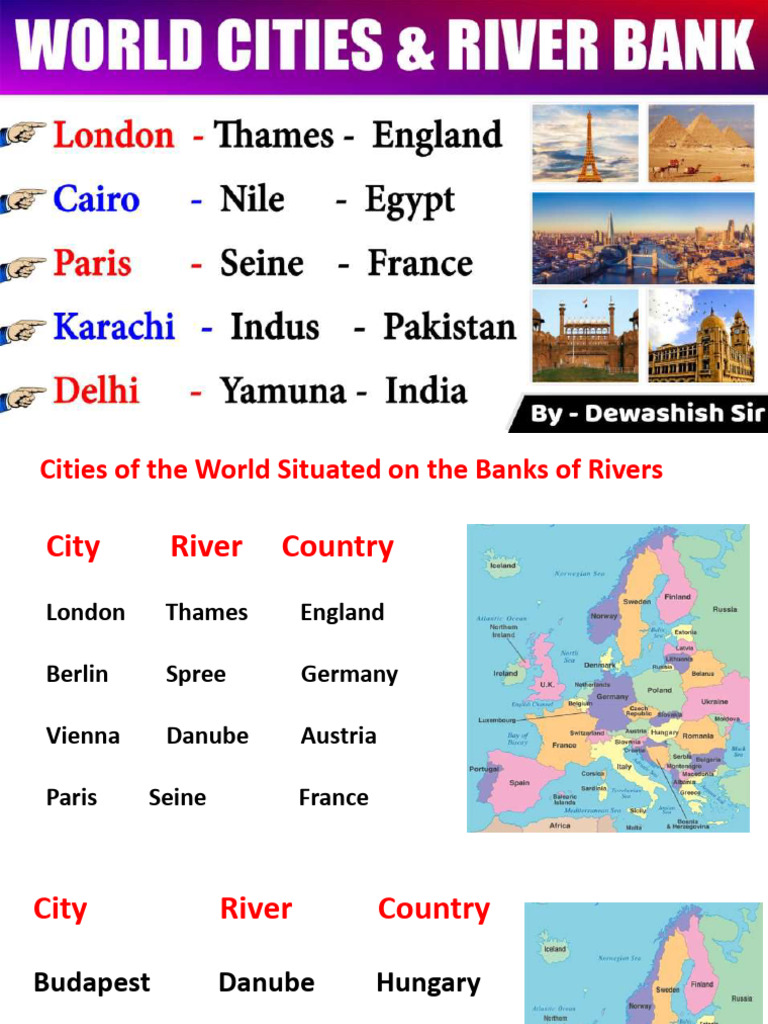 Cities & Banks of Rivers | PDF