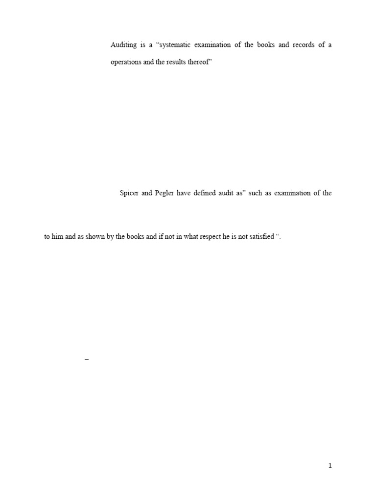 341-Principles of Auditing-Auditing 5 Units | PDF | Audit | Financial Audit