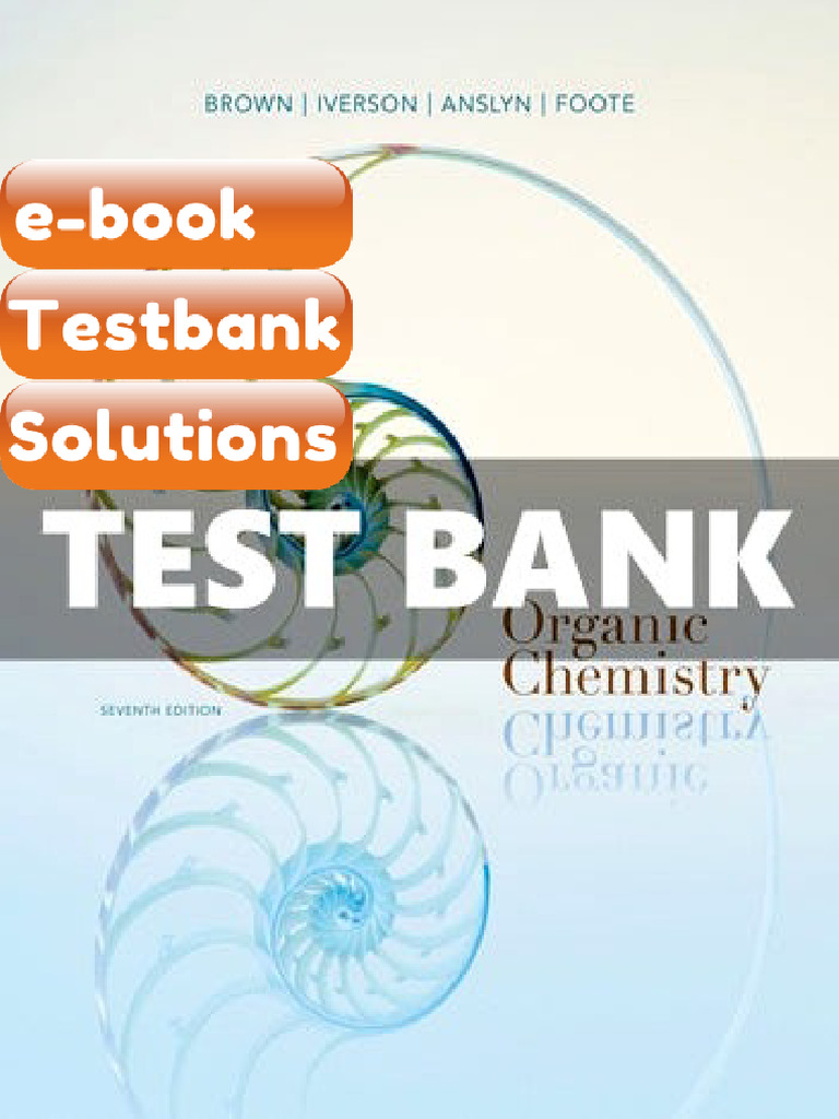 Testbank Organic Chemistry 7th Edition Brown Fast Download | PDF ...