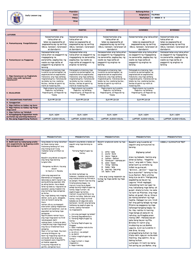 Filipino | PDF