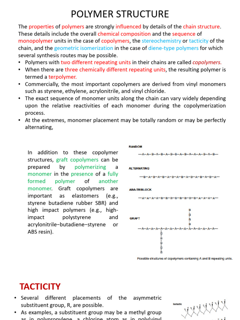 2 Polymer Science and Technology | PDF | Polymers | Copolymer