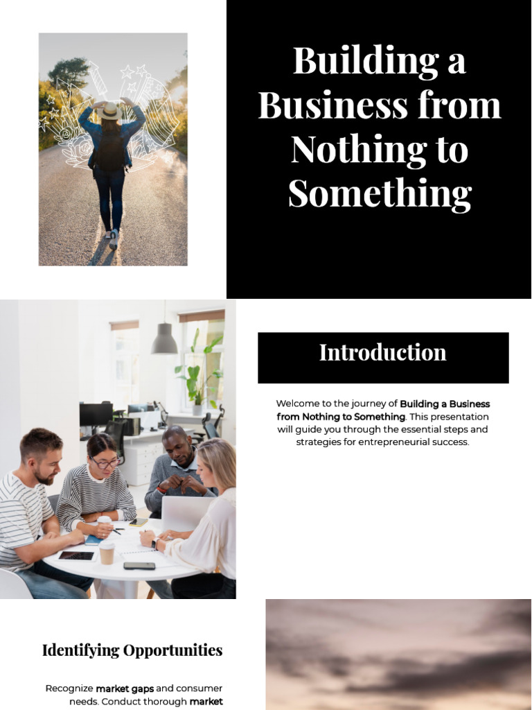 Building A Business From Nothing To Something | PDF | Marketing | Brand