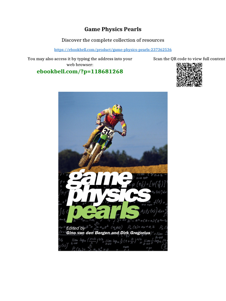 Game Physics Pearls Complete Edition | PDF | Radioactive Decay | Isotope