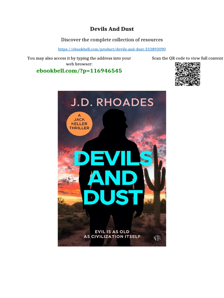 Devils and Dust latest pdf 2025 | PDF | Intellectual Property | Property