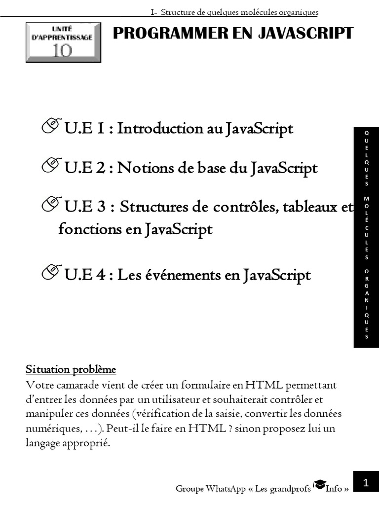 Chap10 Programmation Javascript | PDF | JavaScript | Internet