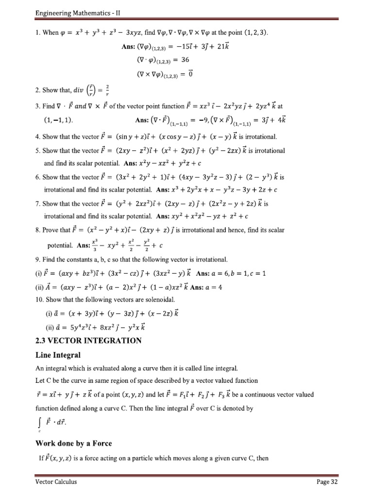 Unit Vectors Part II | PDF