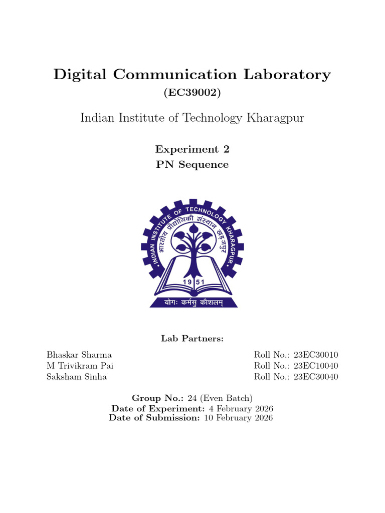 Digi Com Exp2 | PDF | Algorithms | Electrical Engineering