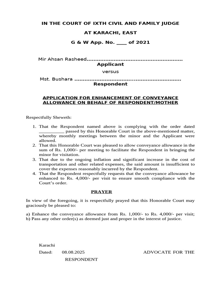 Bushara Application Format | PDF