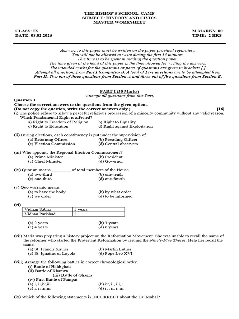 07022026042430class 9-Master Worksheet 25-26 | PDF