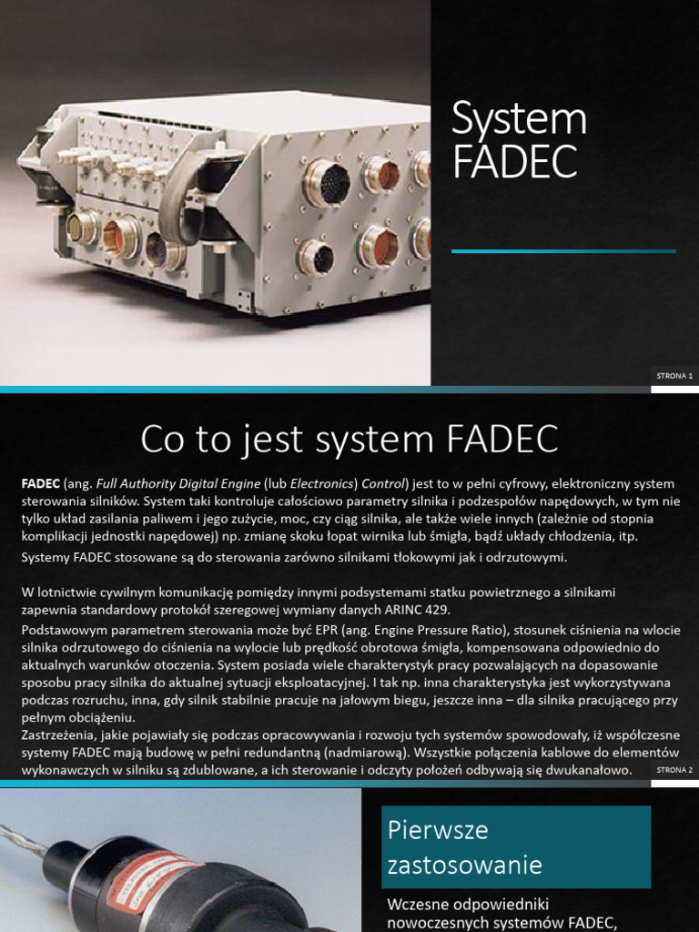 System Fadec | PDF