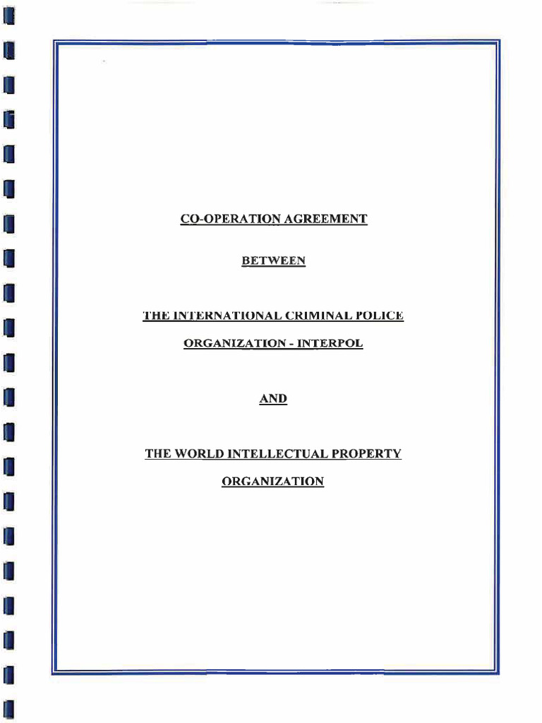 Interpol Wipo | PDF