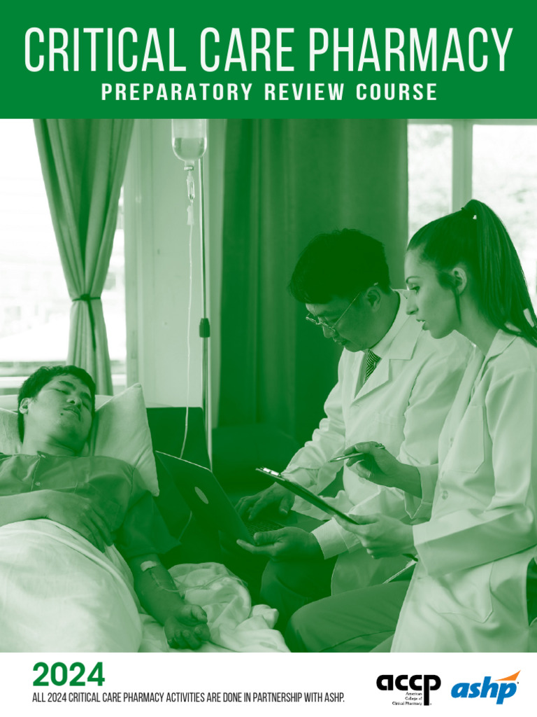 2024 Critical Care Pharmacy Prep Course | PDF | Intensive Care Medicine ...