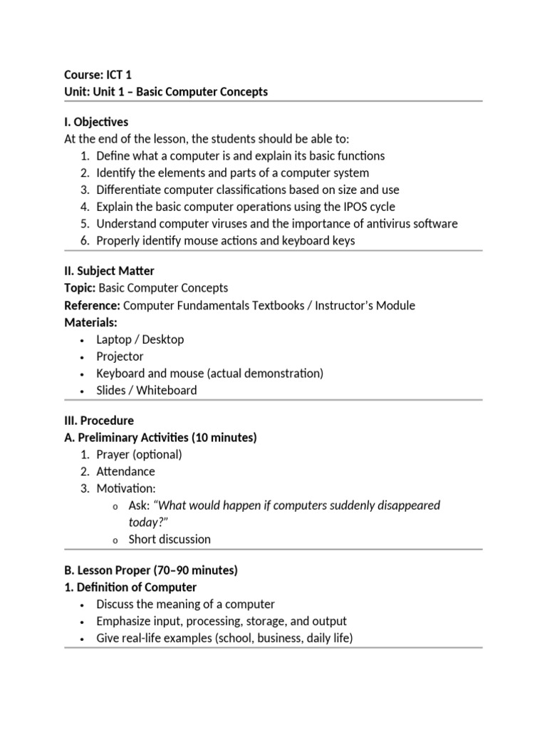UNIT1ICT | PDF