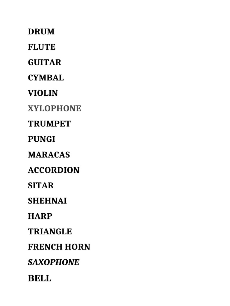 Drum | PDF