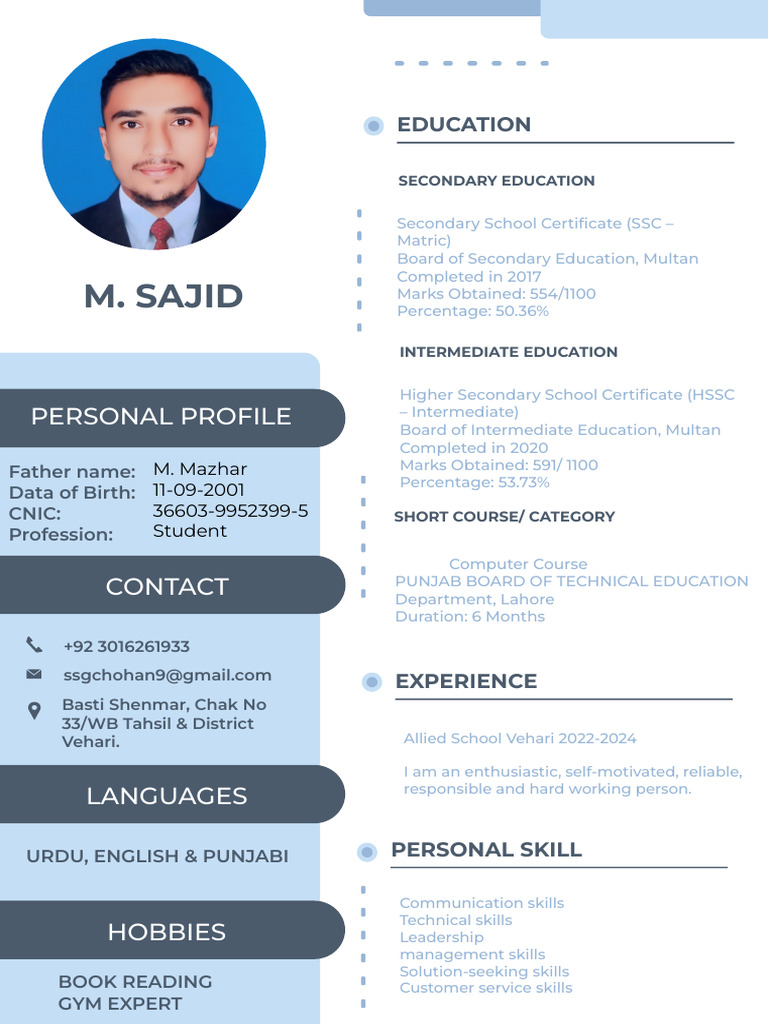 CV 2 | PDF