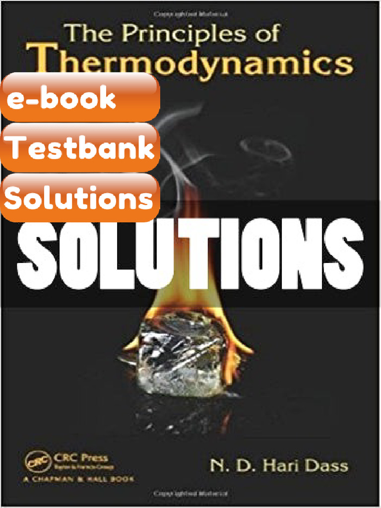 Testbank Principles of Thermodynamics 1 Ed Dass Fast Download | PDF ...