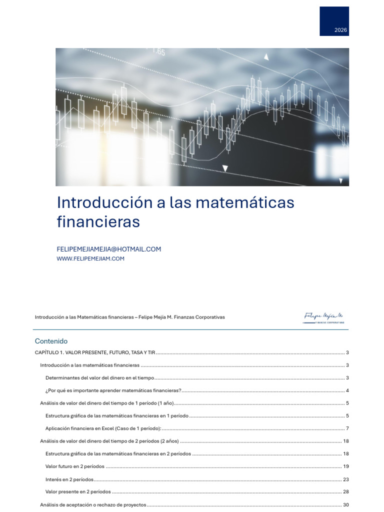 Intro A Las Matem Ticas Financieras 1770680131 | PDF | Finanzas ...