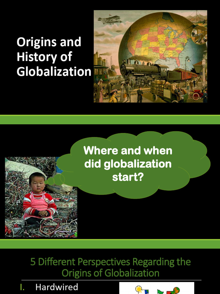 5 - Origins and History of Globalization | PDF | Polarity ...