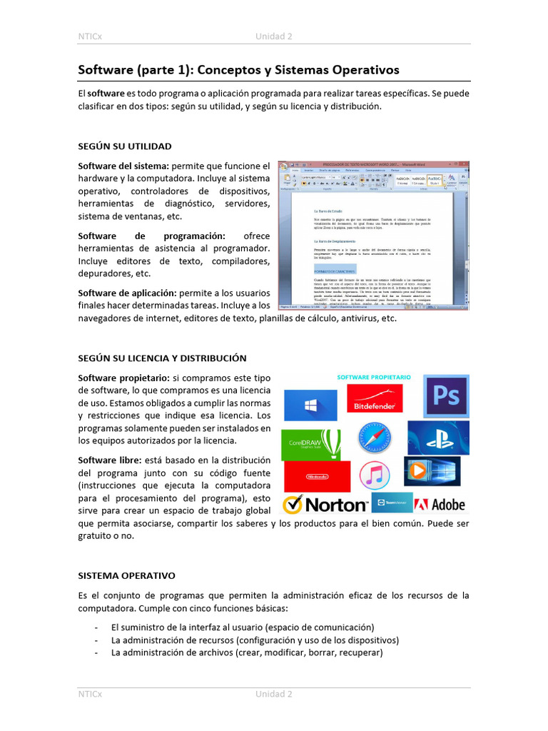 TP 07 - Software (Parte 1) | PDF | Distribución de Linux | Programa de ...