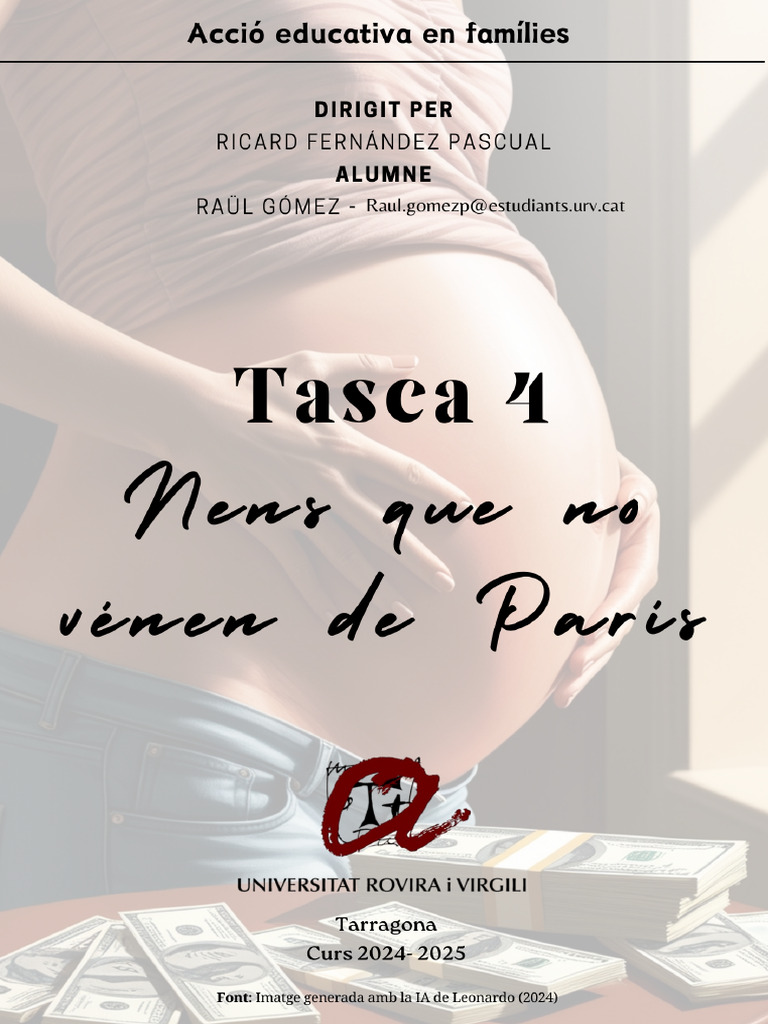Tasca 4 - Nens Que No Vénen de París | PDF