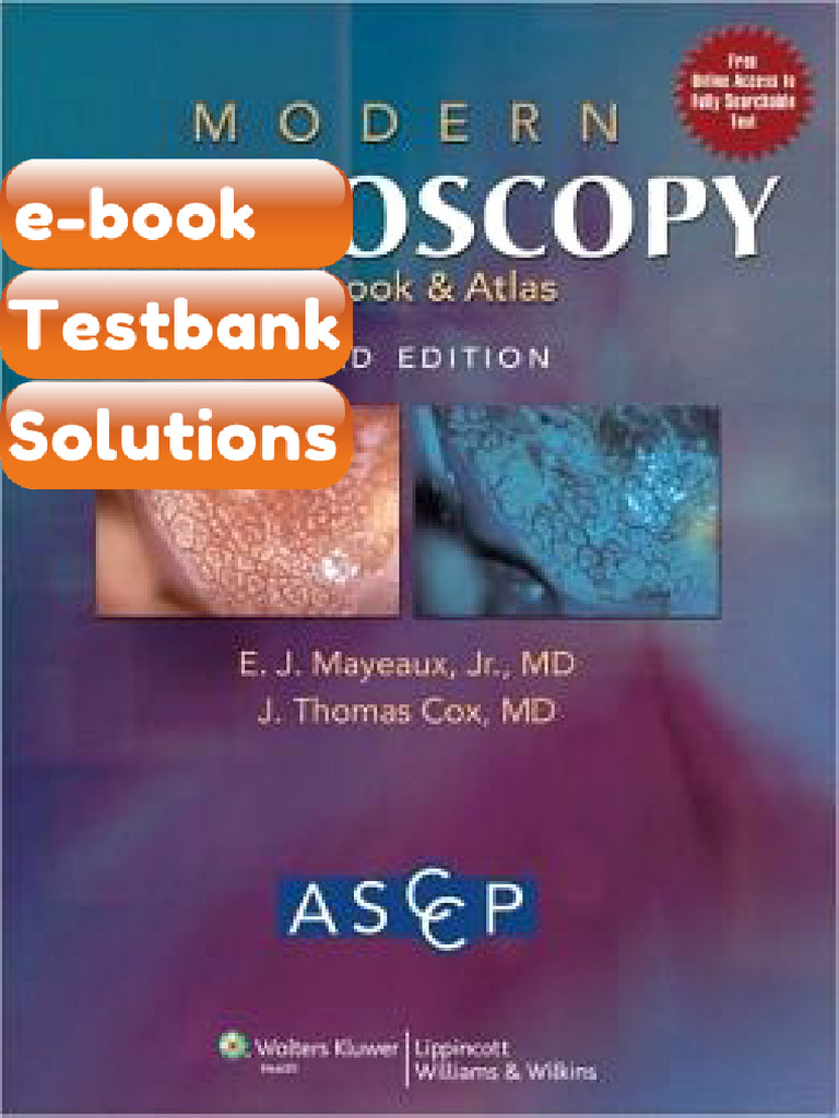 Testbank Modern Colposcopy Textbook and Atlas 3rd Edition Fast Download ...