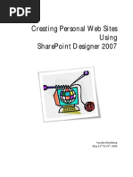 Share Point Class Hand Out