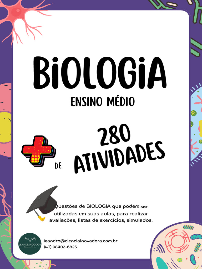 Atividades Vestibular Biologiabbvg V VBBBB | PDF | Fotossíntese ...