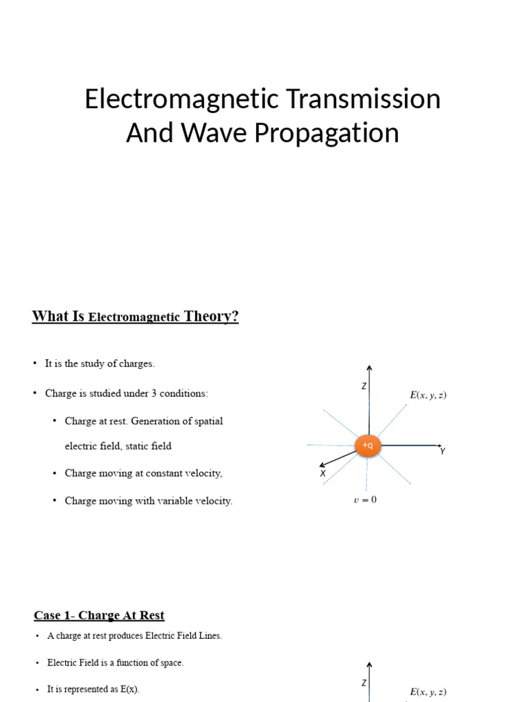 Bks - Electromagnetic Transmission and Wave Propagation | PDF | Waves ...