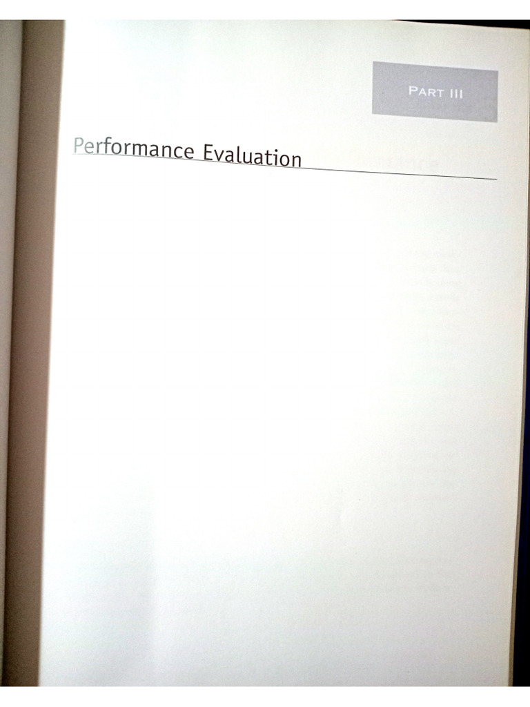 Chapter 05 Performance Evaluation 1 | PDF