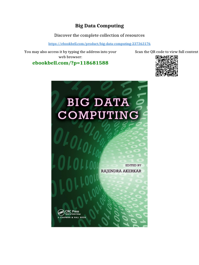 Big Data Computing Full | PDF | Machine Learning | Artificial Intelligence