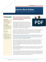 Case Study: America West Airlines: America West Customer Service Takes Off With KANA Response
