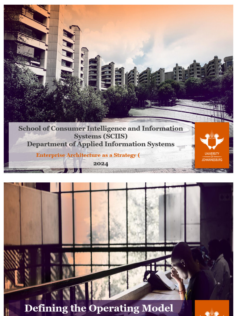 Learning Unit No2 - Defining An Operating Model | PDF | System ...