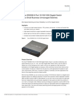 Cisco SD2008 8-Port 10/100/1000 Gigabit Switch Cisco Small Business Unmanaged Switches