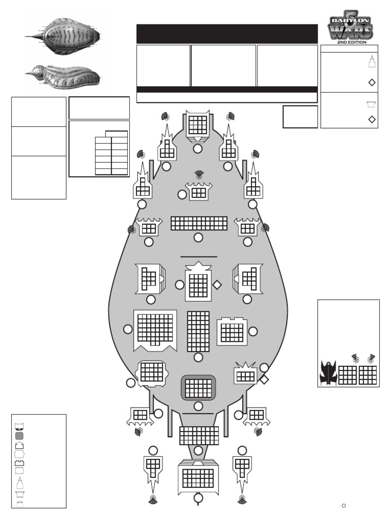 Minbari Morshin Carrier | PDF | Ships | Warfare