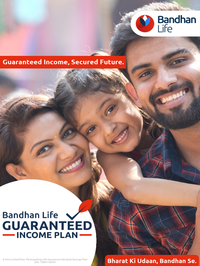 Bandhan Life Guaranteed Income Plan Brochure | PDF | Insurance | Interest
