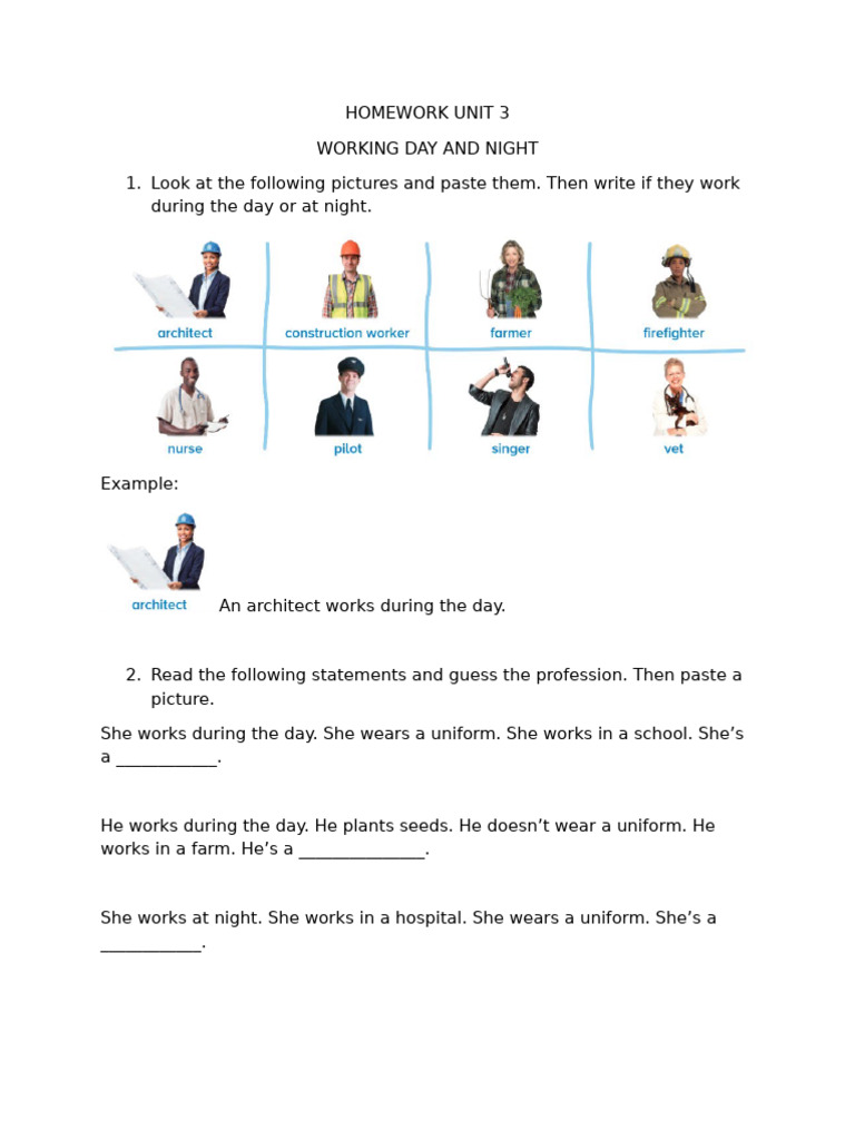 Homework Unit 3 | PDF