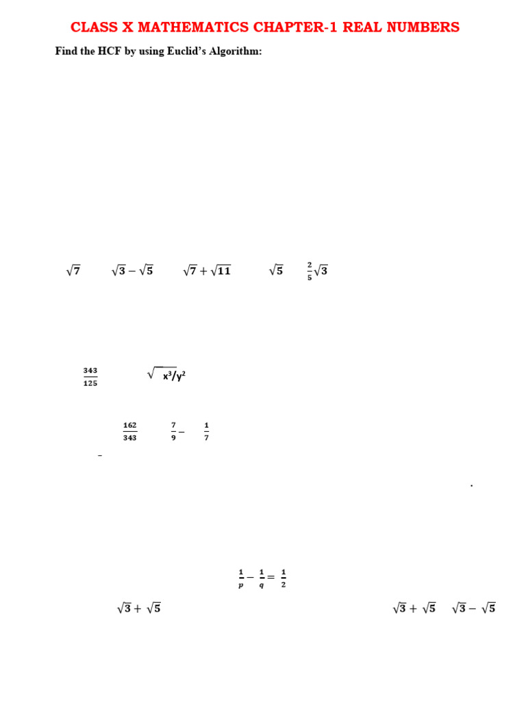 Maths Worksheets Ch1-14 | PDF | Circle | Triangle