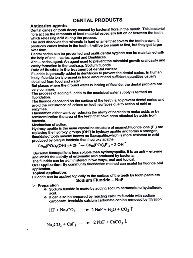 Dental Products | PDF