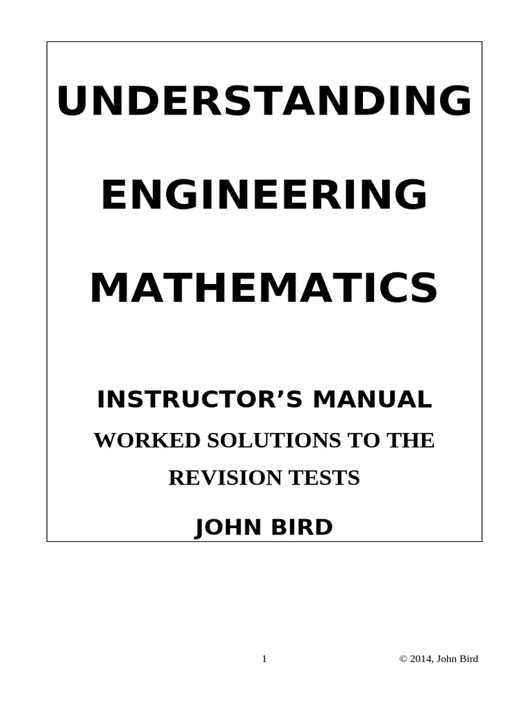 Understanding Engineering Mathematics | PDF | Mathematics