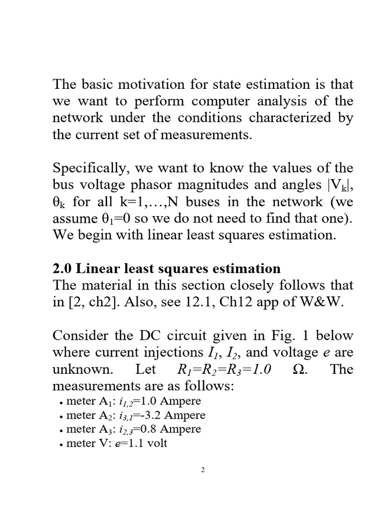 State Estimation | PDF | Variance | Matrix (Mathematics)