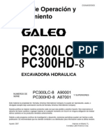 Excavadora Hidráulica PC300LC-HD-8(esp)