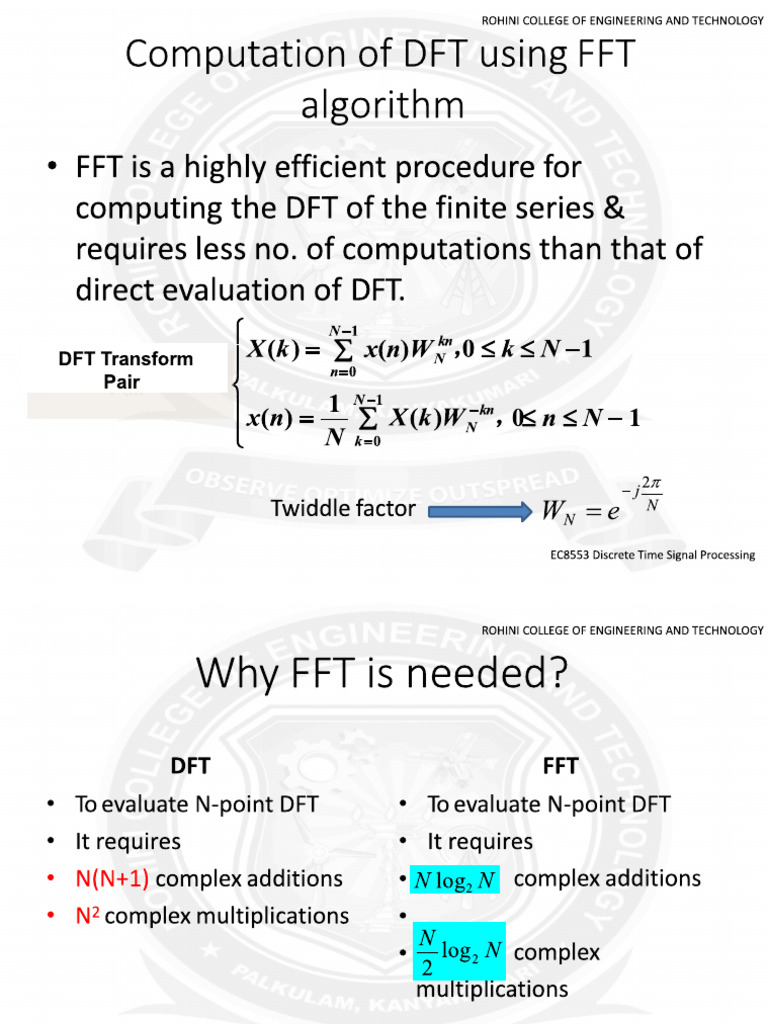 Dit FFT | PDF