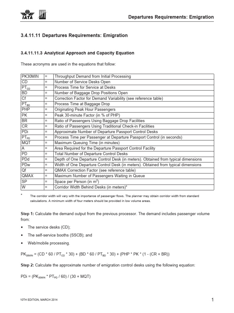 Adrm-3!4!11 11 Departures Requirements Emigration-En | PDF