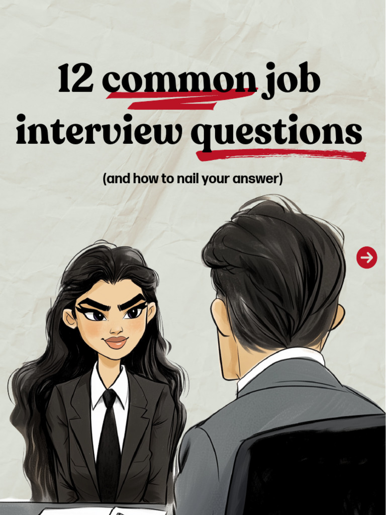How To Answer 12 Common Interview Questions 1758149294 | PDF