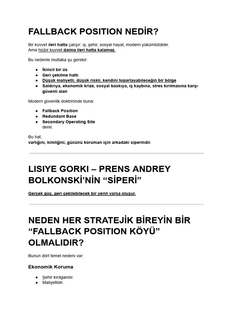 Fallback Position | PDF
